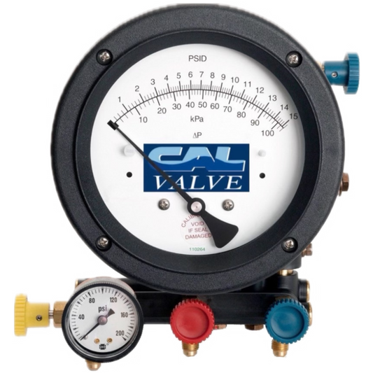 Cal Valve Mid-West 845-5-0048 Gauge